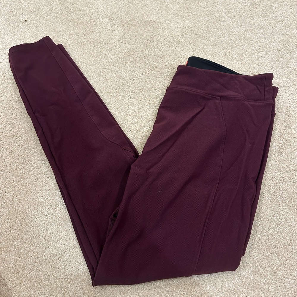 Spanx Bordeaux Leggings! Size XL